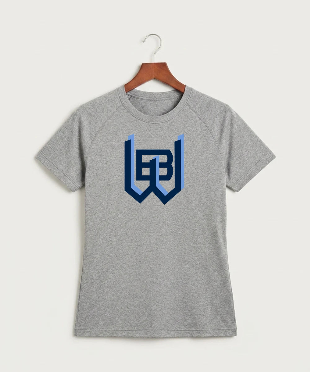 West Bend West High School Football - Gray Tee - Full Front