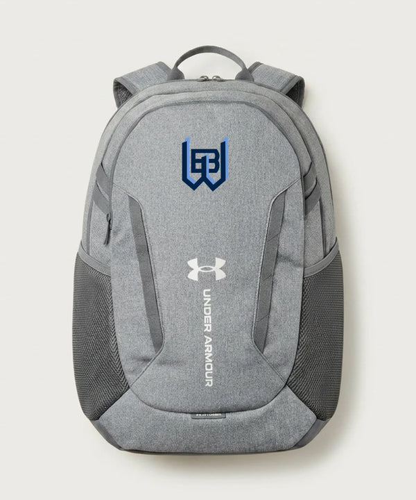 West Bend West High School Football - Grey Backpack - Full Front