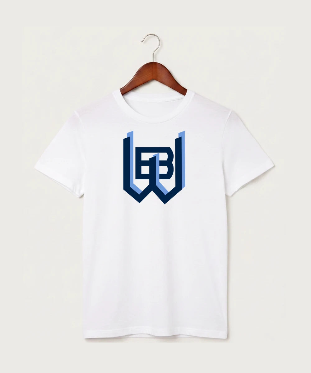 West Bend West High School Football - White T-Shirt - Full Front