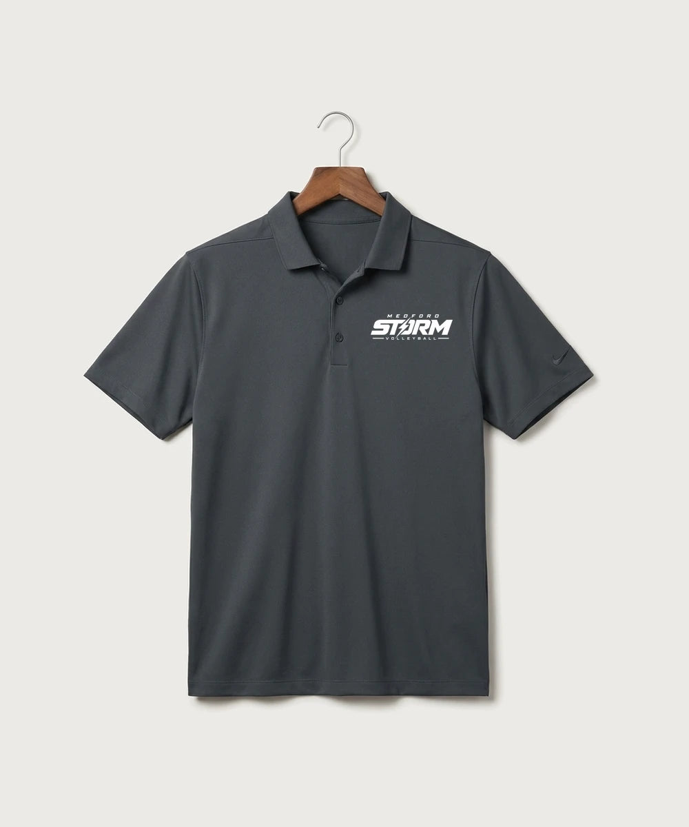 Medford Storm High School Volleyball Team Store - Anthracite Polo