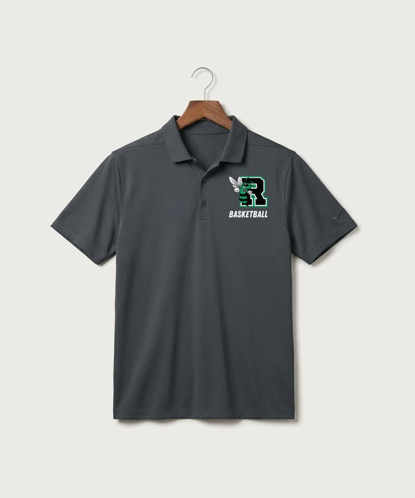2026 Roswell High School Boys & Girls Basketball Team Store - Anthracite Polo