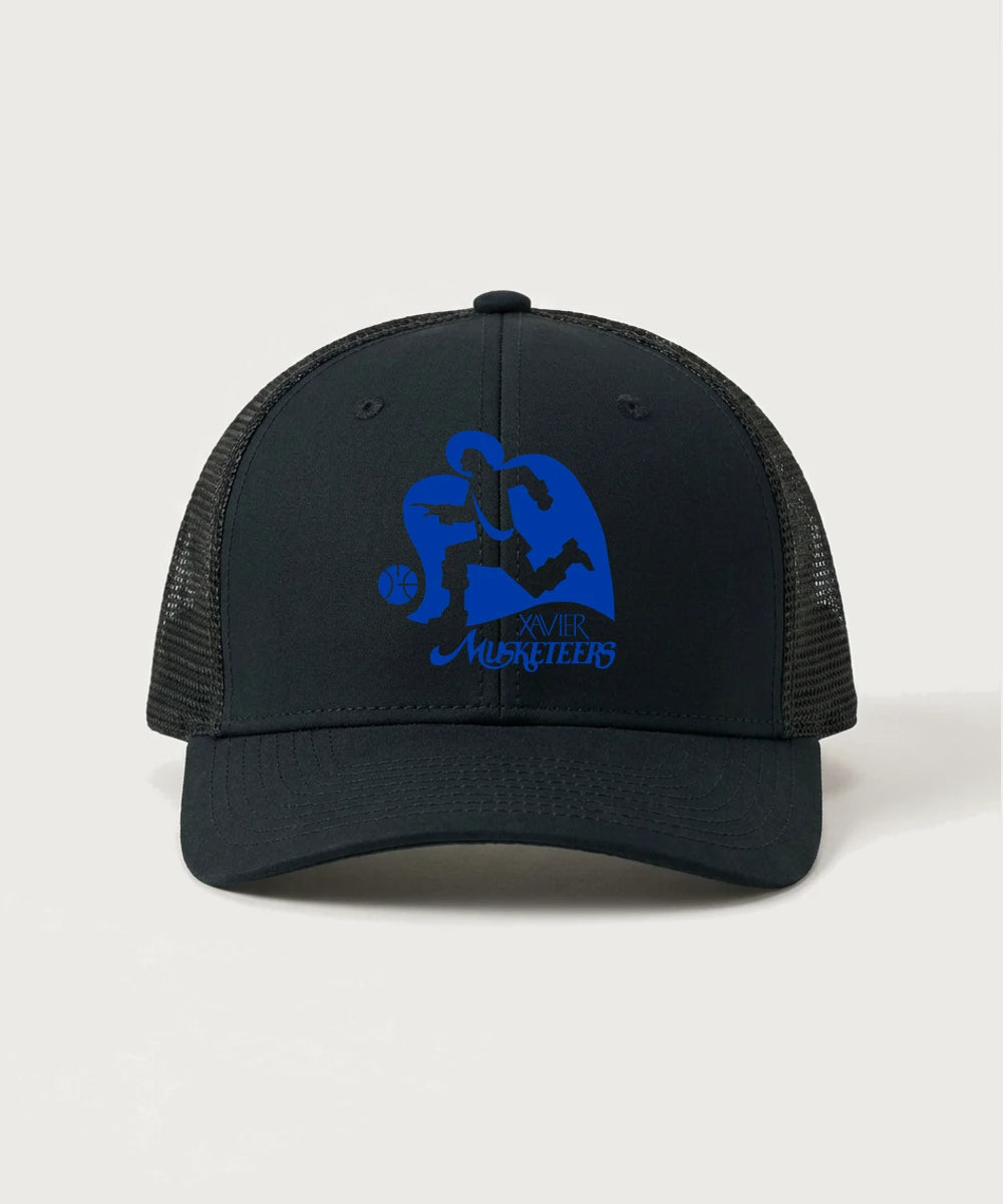 GhostFit Team Store E2E 1790034338 - Black/ Black Sport-Tek Club Trucker Cap STC46