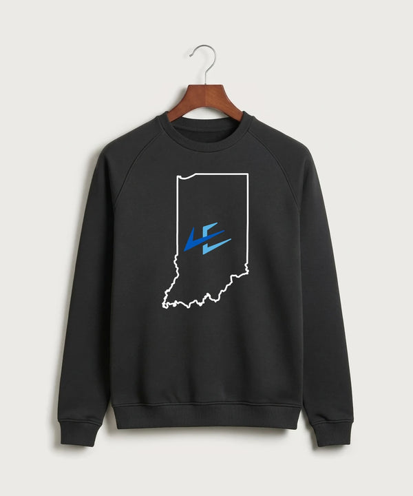 Leading Edge Indiana Team Store - Black Crewneck