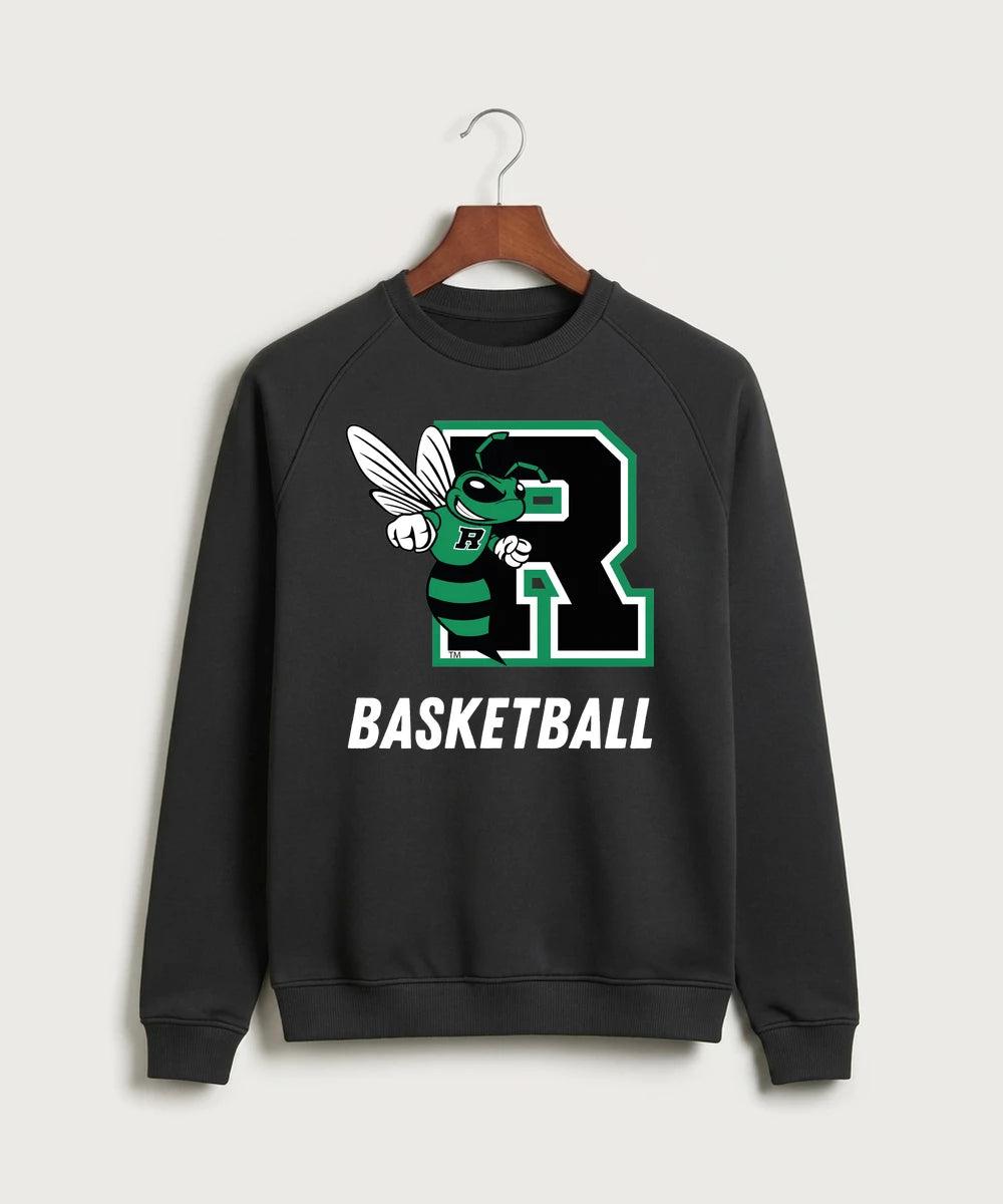 2026 Roswell High School Boys & Girls Basketball Team Store - Black Crewneck