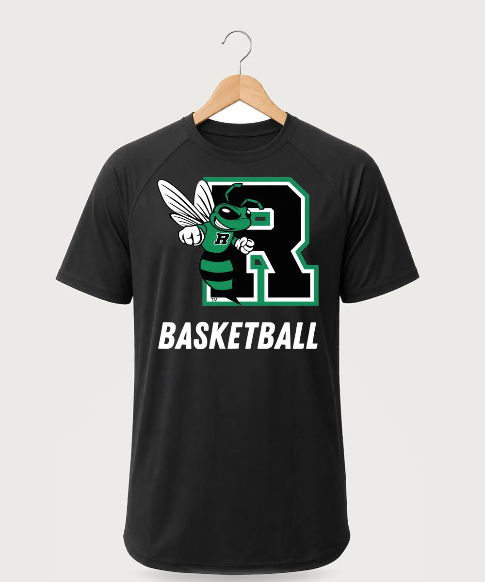 2026 Roswell High School Boys & Girls Basketball Team Store - Black Tee