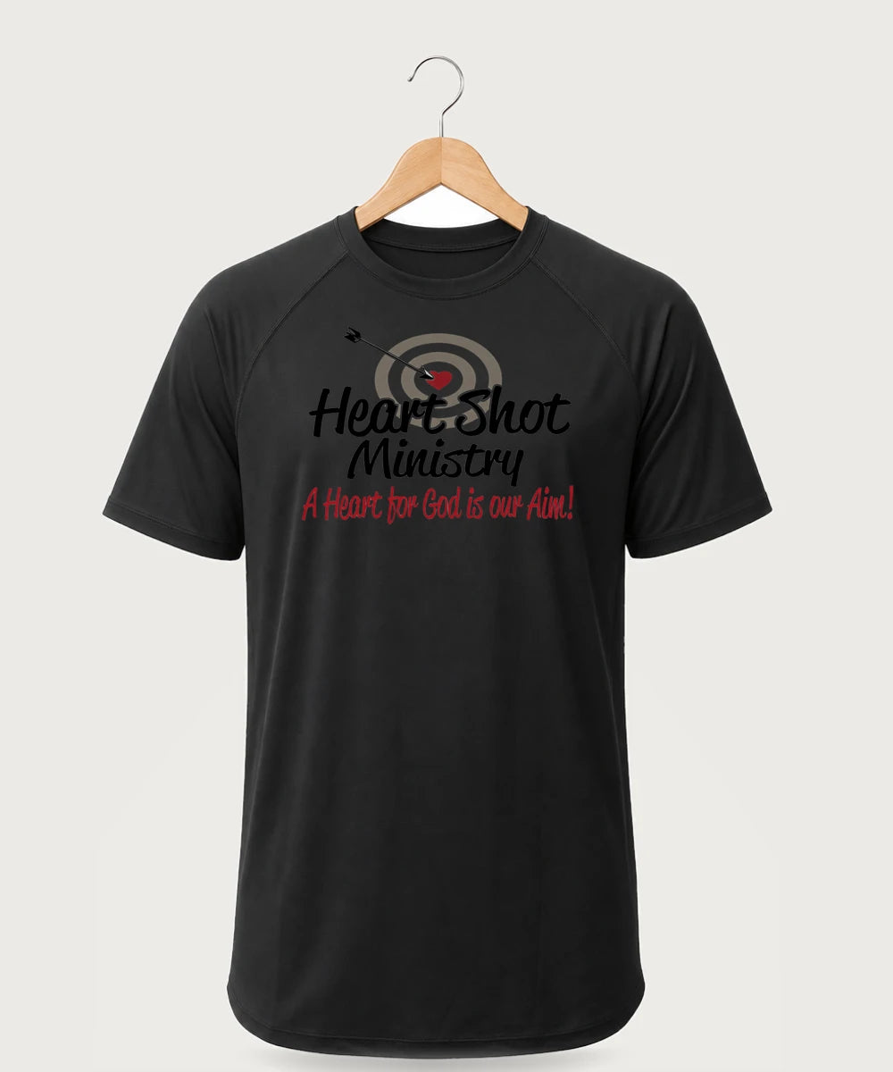 Heart Shot Ministry Archery Team Store - Black Tee