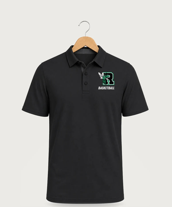 2026 Roswell High School Boys & Girls Basketball Team Store - Black Polo