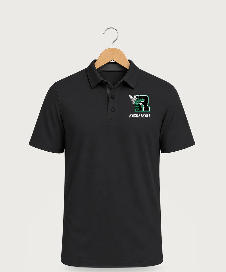 2026 Roswell High School Boys & Girls Basketball Team Store - Black Polo