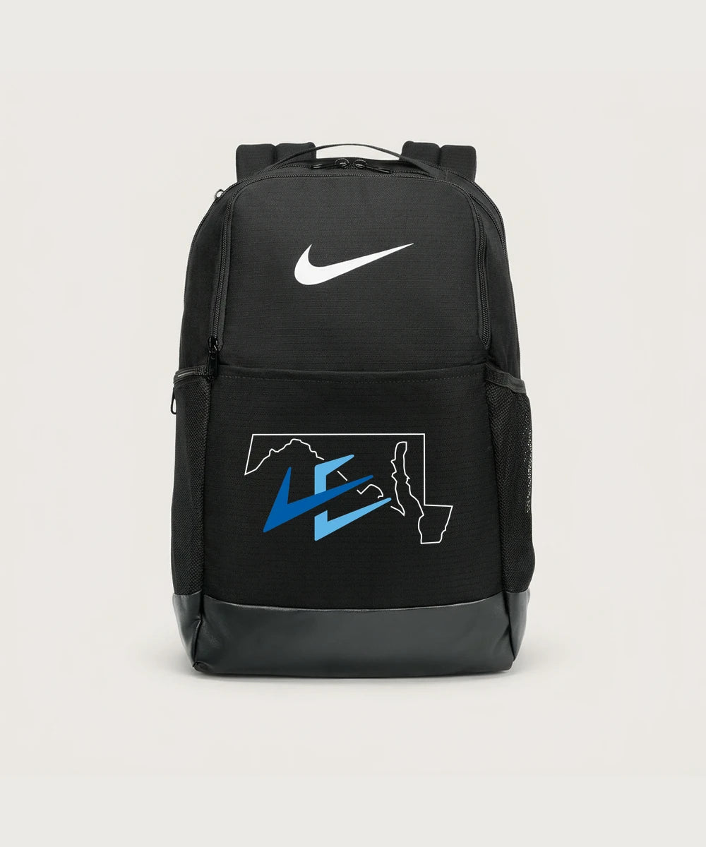 Leading Edge Maryland Team Store - Black Nike Brasilia Medium Backpack NKDH7709