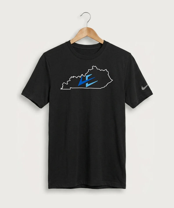 Leading Edge Kentucky Team Store - Black Nike Swoosh Sleeve rLegend Tee NKDX8730