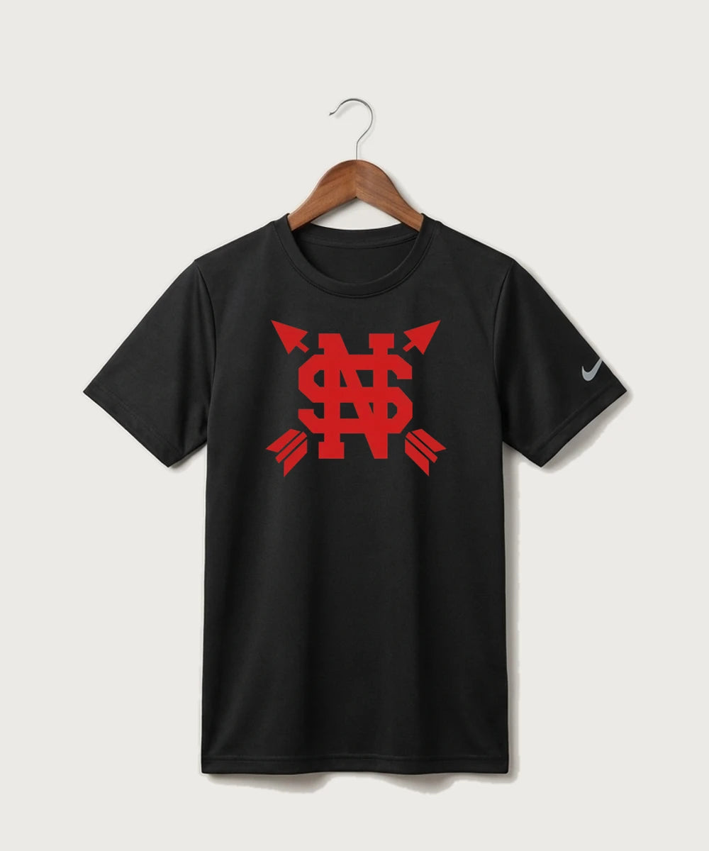 Lancer Archer Club Archery Team Store - Black Nike Youth Swoosh Sleeve rLegend Tee NKDX8787