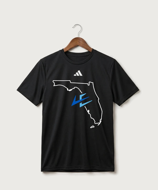Leading Edge Florida Team Store - Black/ White Men's Pregame T-Shirt