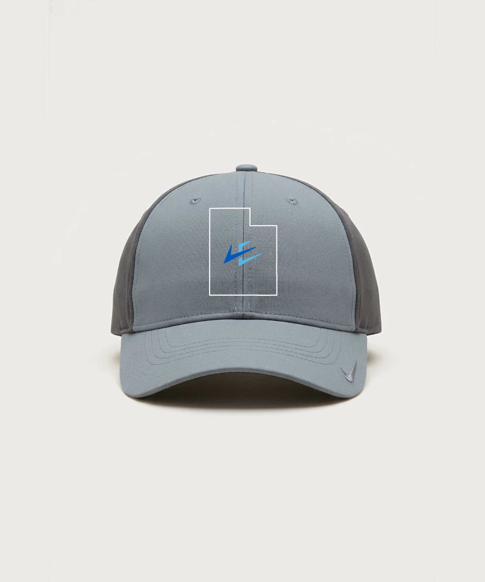 Leading Edge Utah Team Store - Cool Grey/ Dark Grey Nike Dri-FIT Legacy Cap NKFB6447