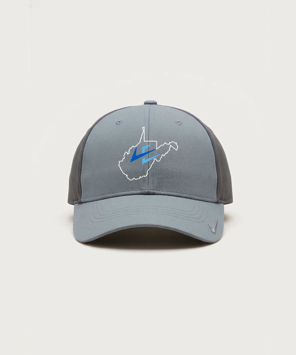 Leading Edge West Virginia Team Store - Cool Grey/ Dark Grey Nike Dri-FIT Legacy Cap NKFB6447