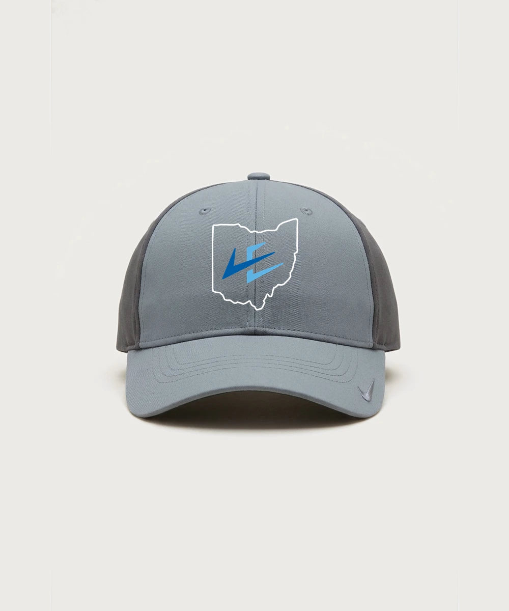 Leading Edge Ohio Team Store - Cool Grey/ Dark Grey Nike Dri-FIT Legacy Cap NKFB6447