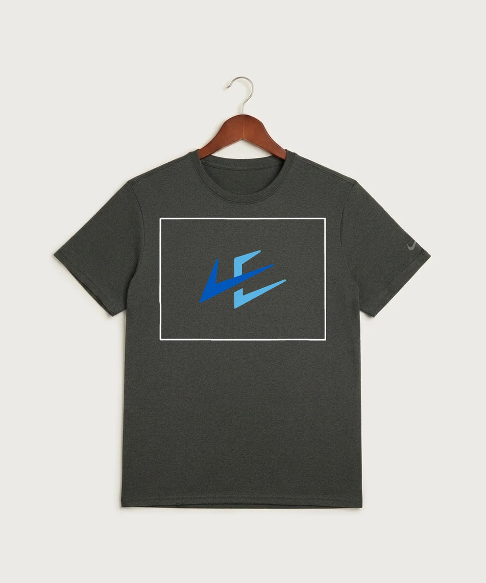 Leading Edge Colorado Team Store - Dark Smoke Heather Nike Swoosh Sleeve rLegend Tee NKDX8730