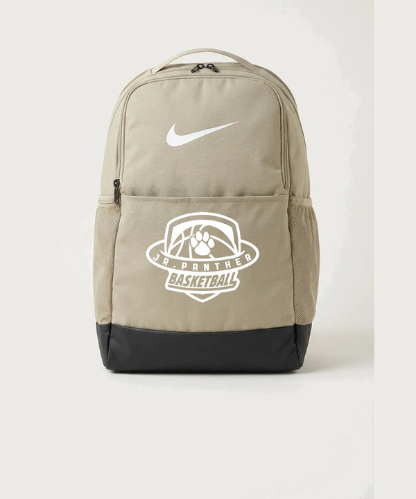 Jr Panther Basketball - Desert Khaki Nike Brasilia Medium Backpack NKDH7709