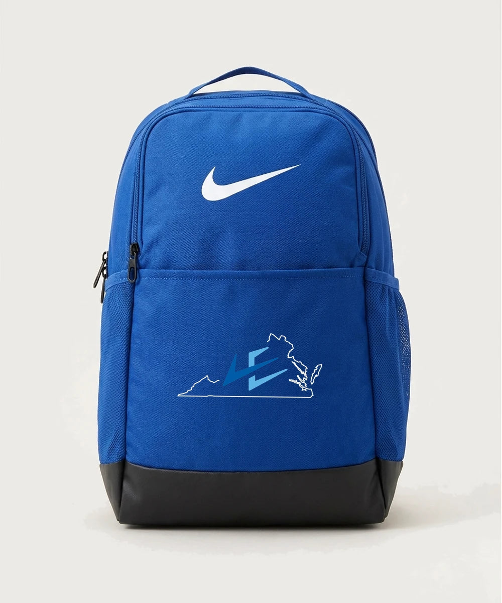 Leading Edge Virginia Team Store - Game Royal Nike Brasilia Medium Backpack NKDH7709