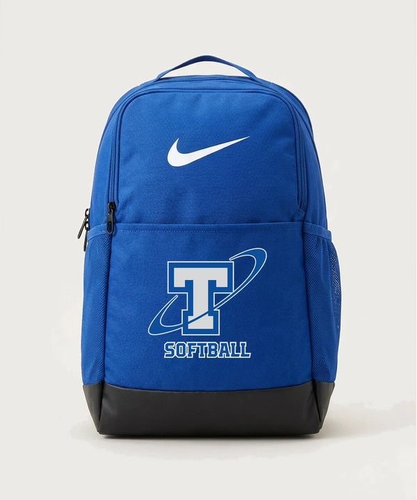 Papillion La Vista South Titan Softball Team Store - Game Royal Nike Brasilia Medium Backpack NKDH7709