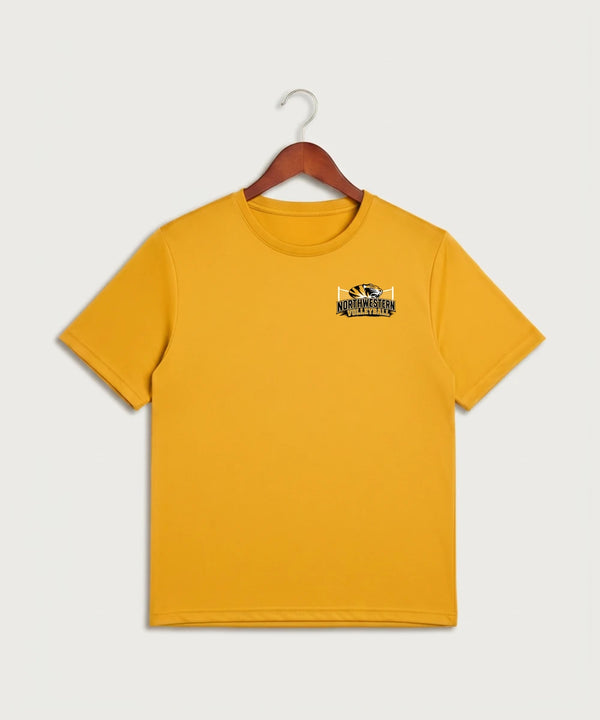 Northwestern Volleyball - Gold Sport-Tek PosiCharge Competitor Tee. ST350