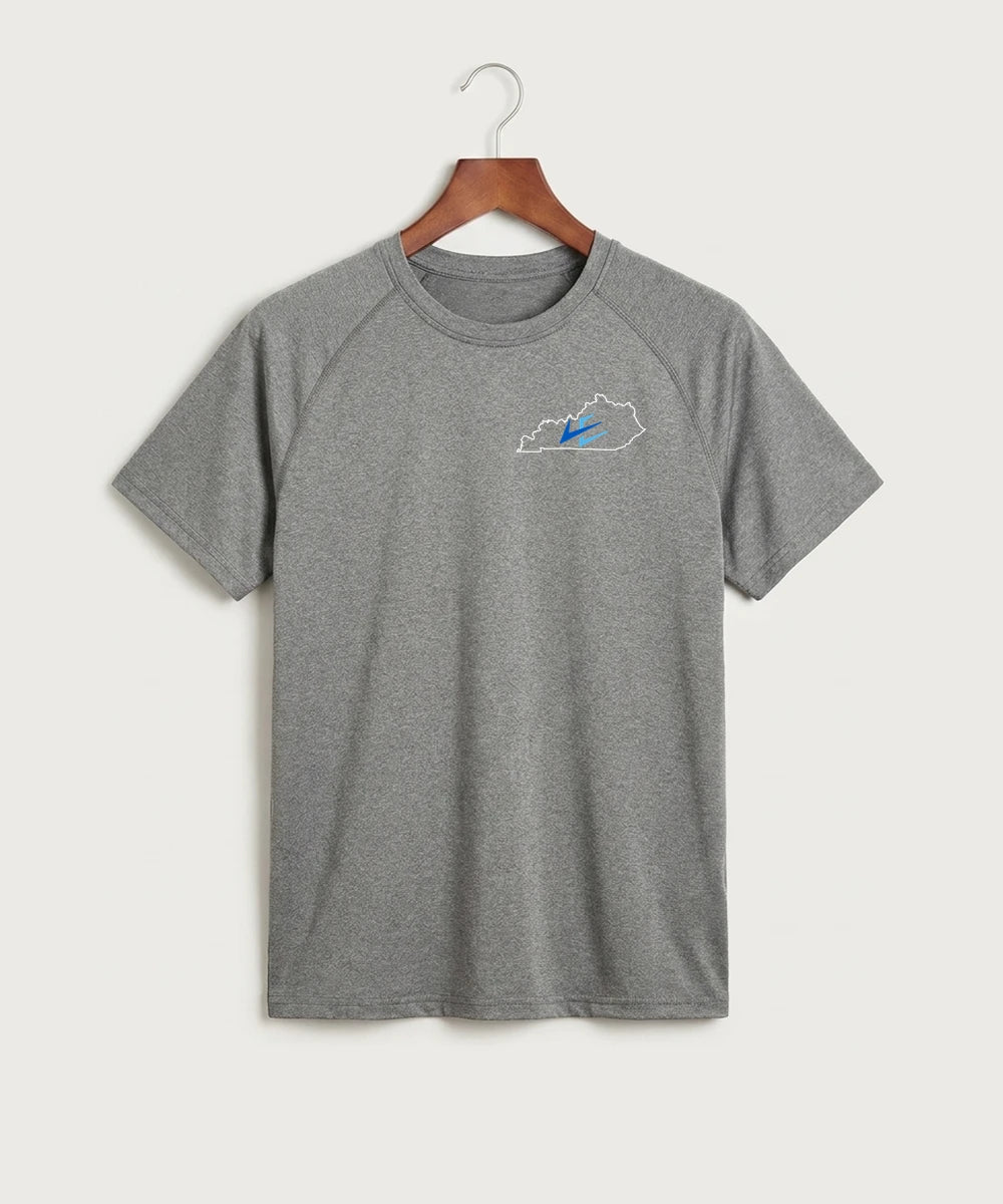 Leading Edge Kentucky Team Store - Gray Tee - Left Chest
