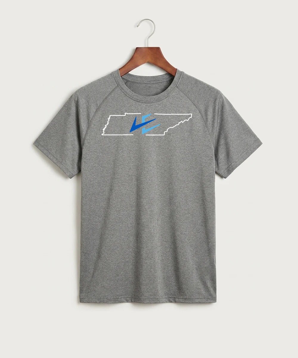 Leading Edge Tennessee Team Store - Gray Tee