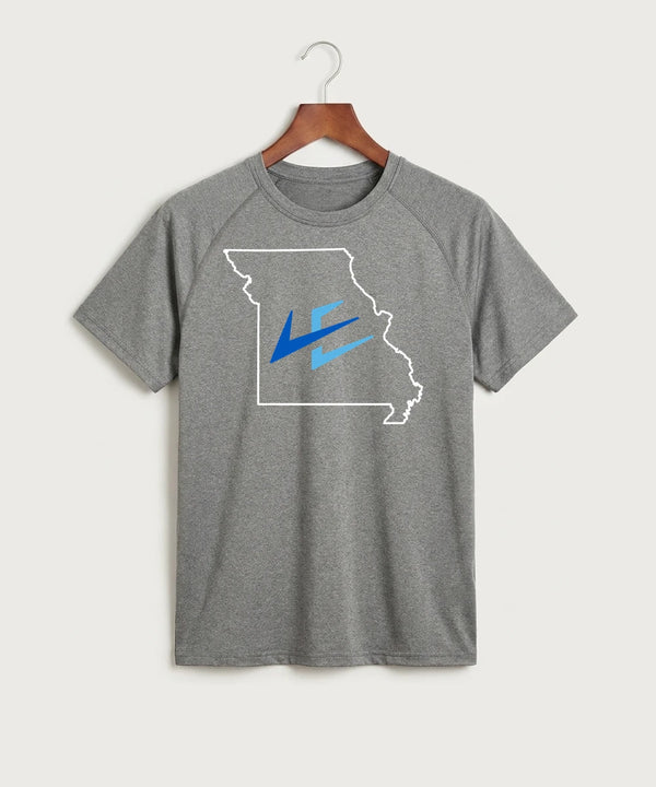 Leading Edge Missouri Team Store - Gray Tee