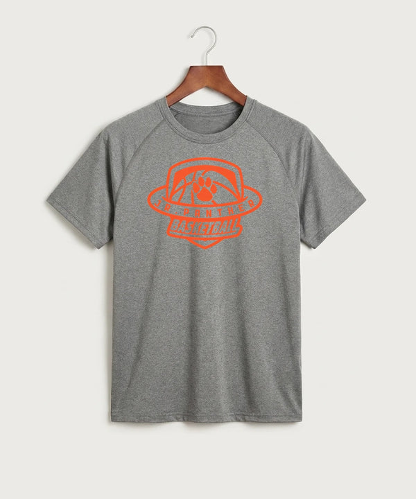 Jr Panther Basketball - Gray Tee