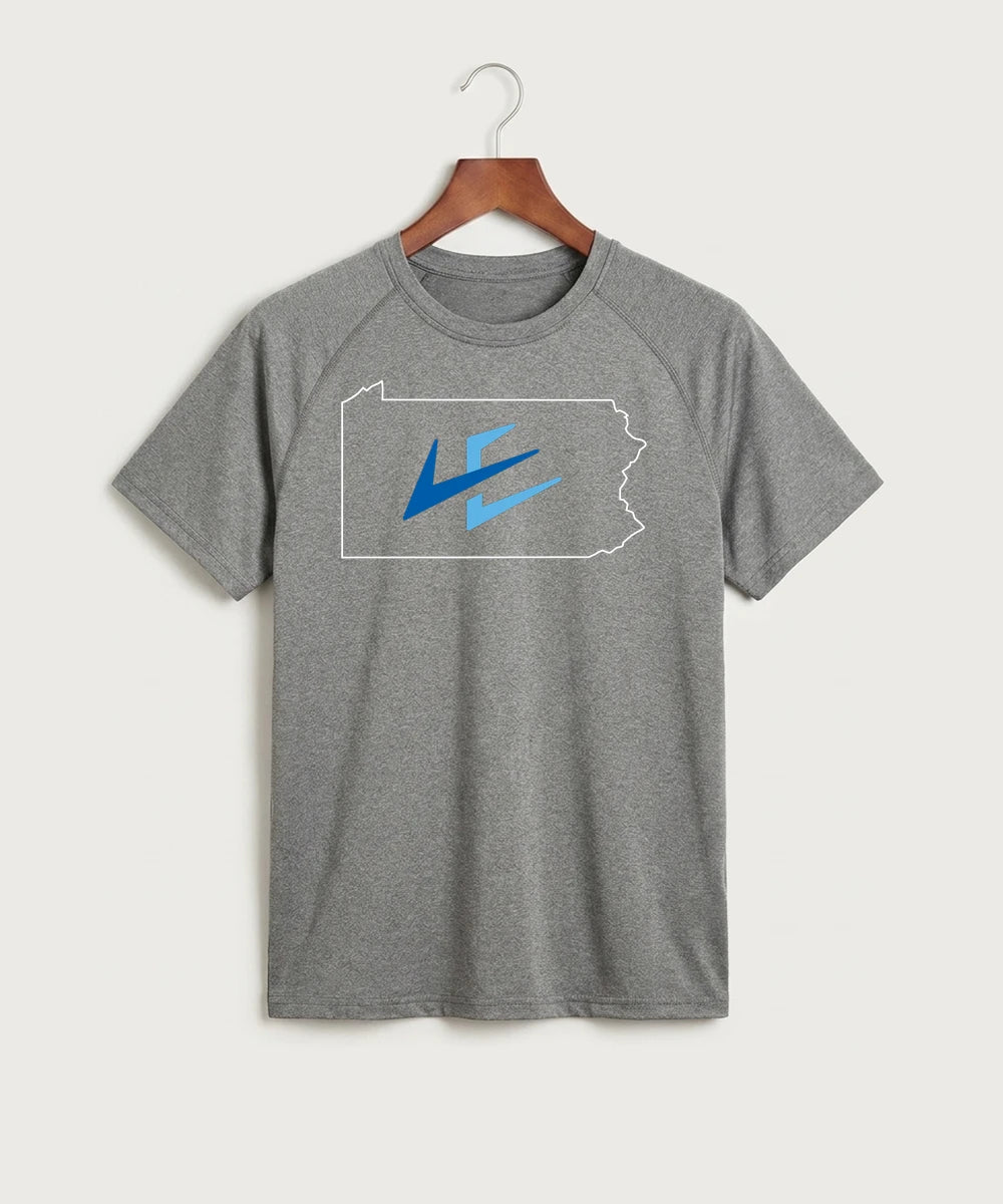 Leading Edge Pennsylvania Team Store - Gray Tee