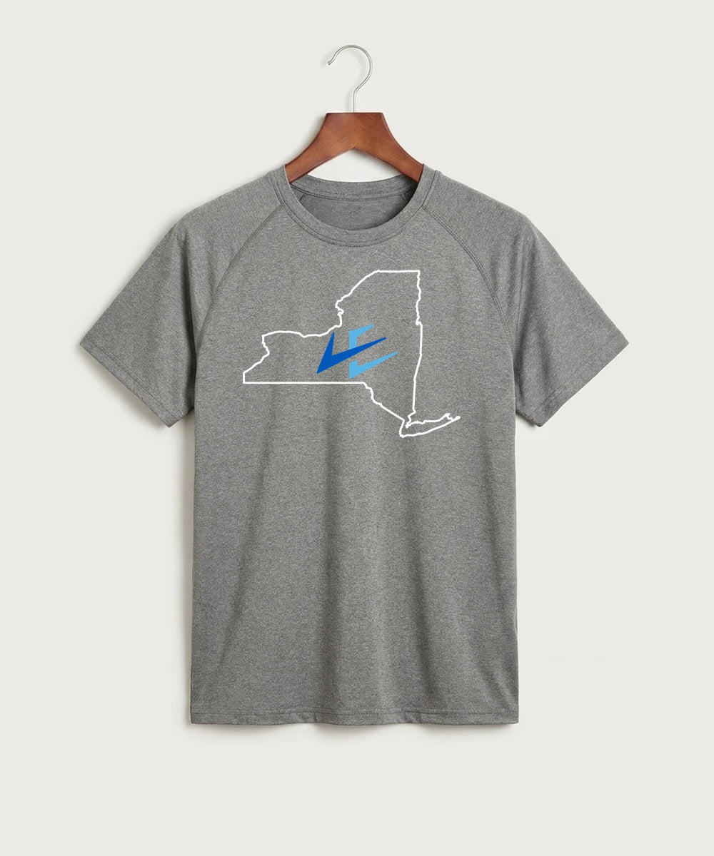 Leading Edge New York Team Store - Gray Tee
