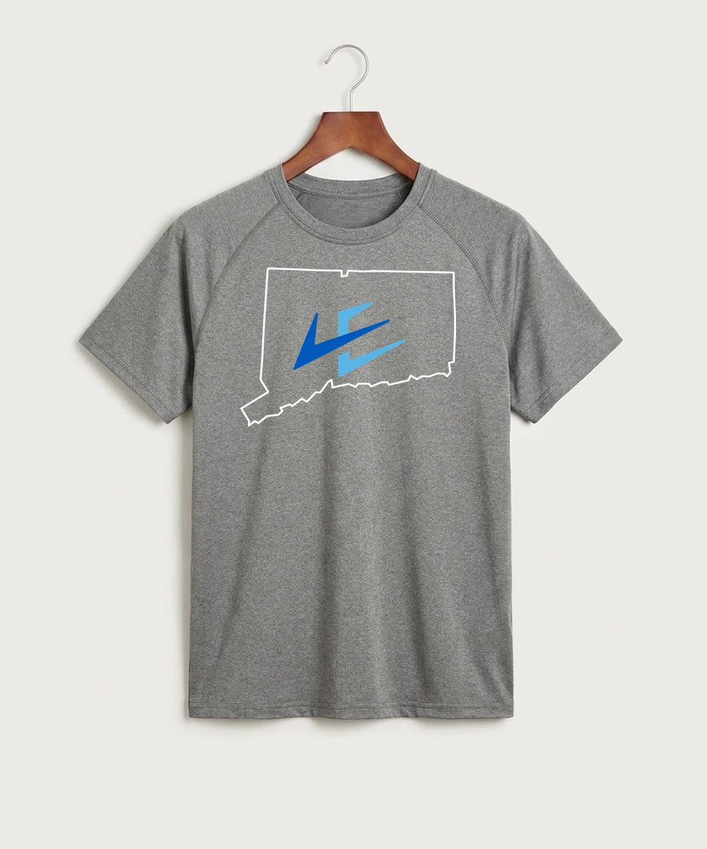 Leading Edge Connecticut Team Store - Gray Tee
