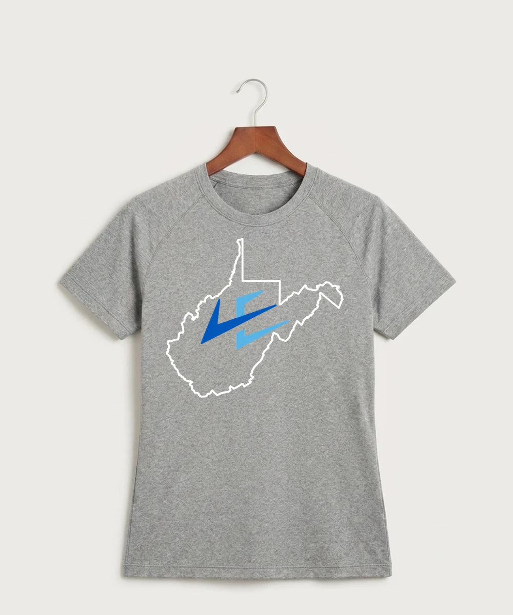 Leading Edge West Virginia Team Store - Gray Tee