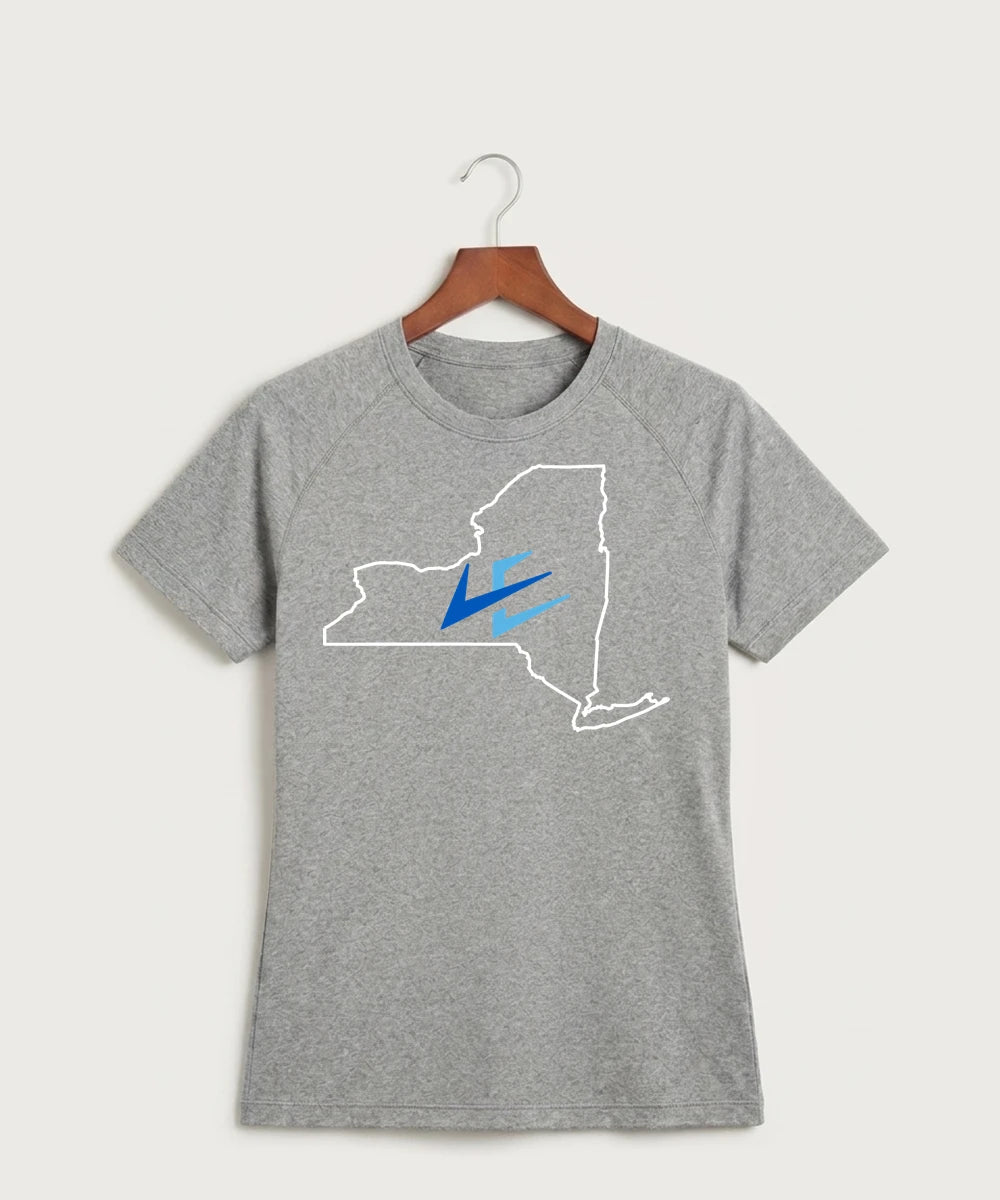 Leading Edge New York Team Store - Gray Tee