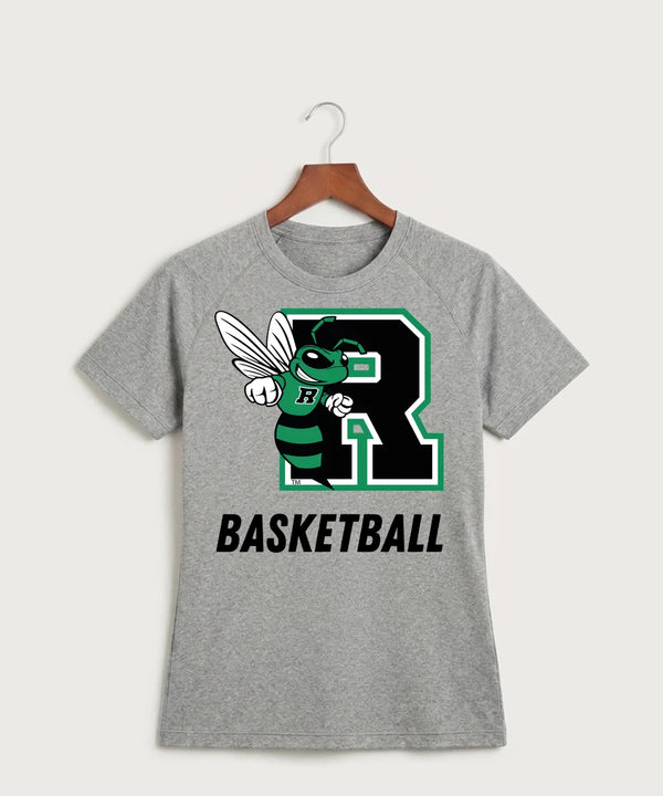 2026 Roswell High School Boys & Girls Basketball Team Store - Gray Tee