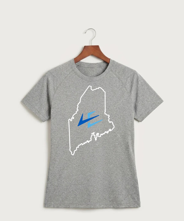 Leading Edge Maine Team Store - Gray Tee