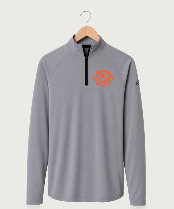Jr Panther Basketball - Gray Quarter Zip