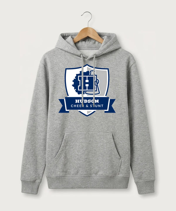 Hudson Cheer & Stunt - Heather Grey Hoodie Value
