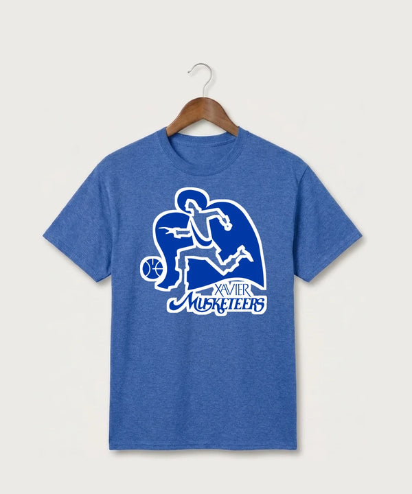Codex Team Store Proof Reference - Heather Royal Port & Co Core Cotton Tee. PC54