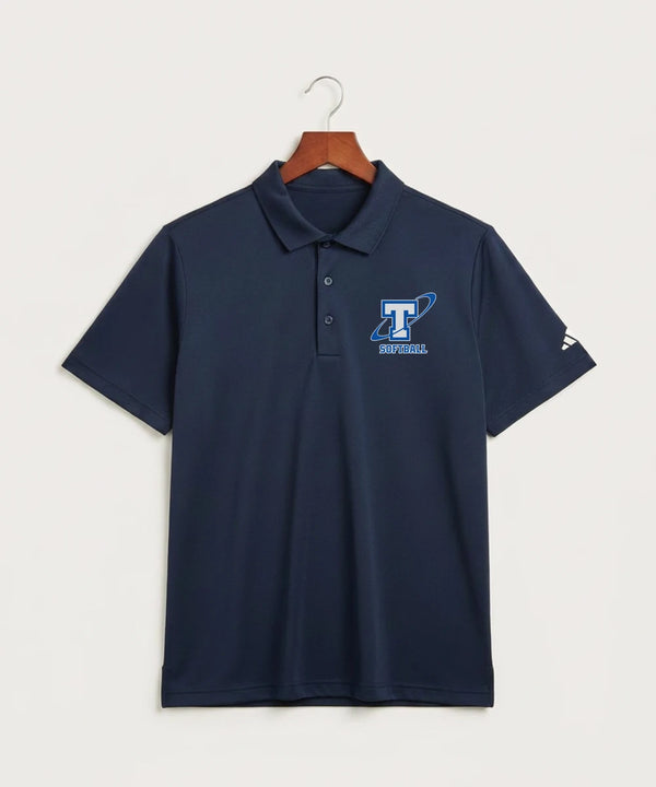 Papillion La Vista South Titan Softball Team Store - Navy Polo - Left Chest