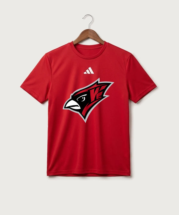 Willmar High School Winter Athletics Team Store - Team Power Red/ White Men's Pregame T-Shirt