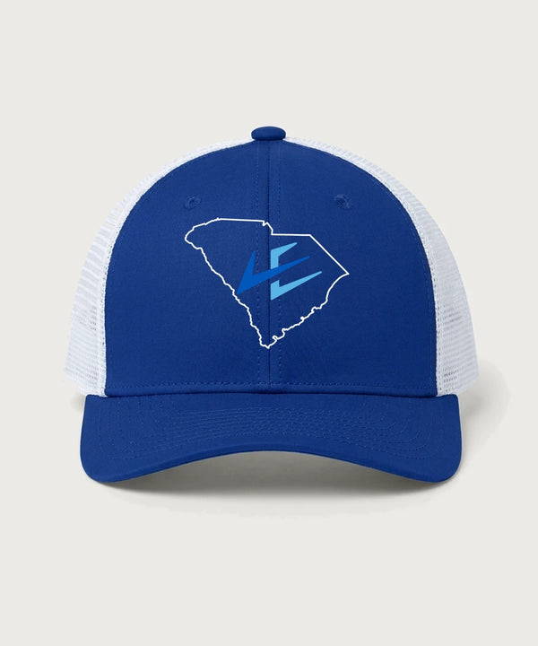 Leading Edge South Carolina Team Store - True Royal/ White Sport-Tek Club Trucker Cap STC46