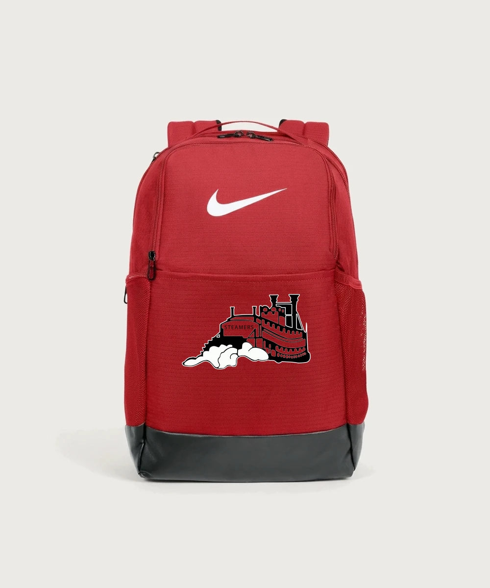 Fulton High School Football (Boys) - University Red Nike Brasilia Medium Backpack NKDH7709