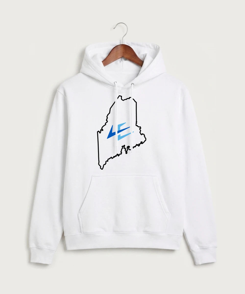 Leading Edge Maine Team Store - White Hoodie Value