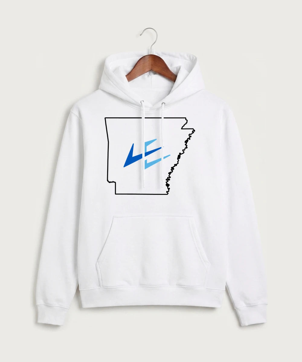 Leading Edge Arkansas Team Store - White Hoodie Value