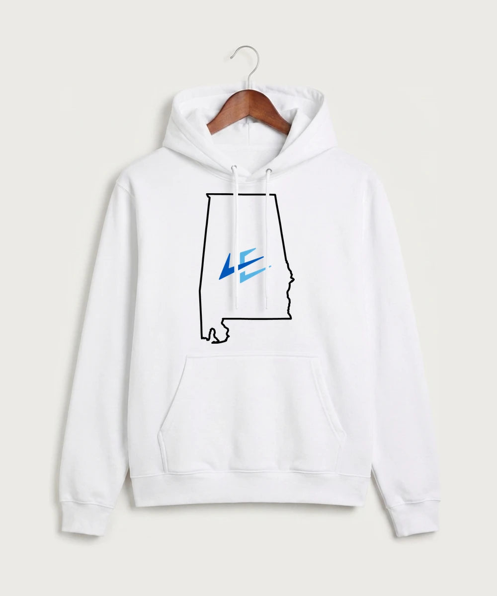 Leading Edge Alabama Team Store - White Hoodie Value