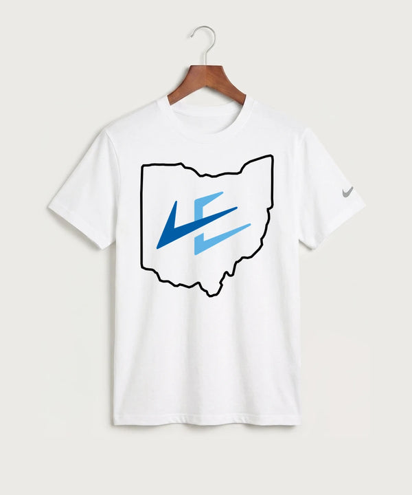 Leading Edge Ohio Team Store - White Nike Swoosh Sleeve rLegend Tee NKDX8730