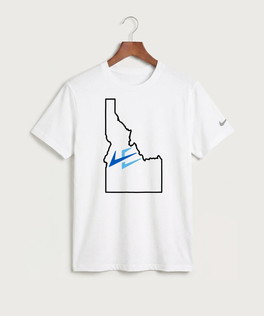 Leading Edge Idaho Team Store - White Nike Swoosh Sleeve rLegend Tee NKDX8730