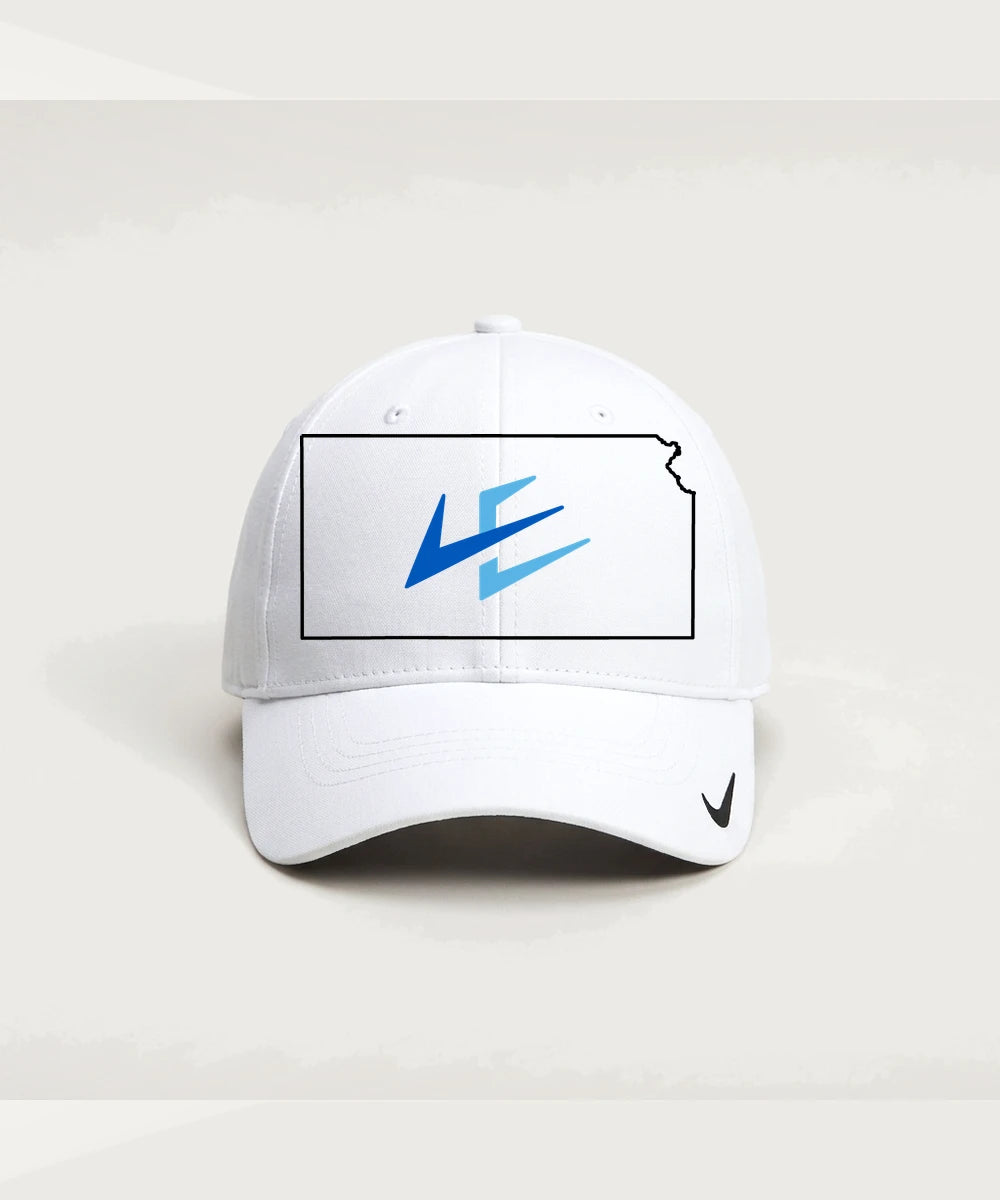 Leading Edge Kansas Team Store - White Nike Dri-FIT Legacy Cap NKFB6447