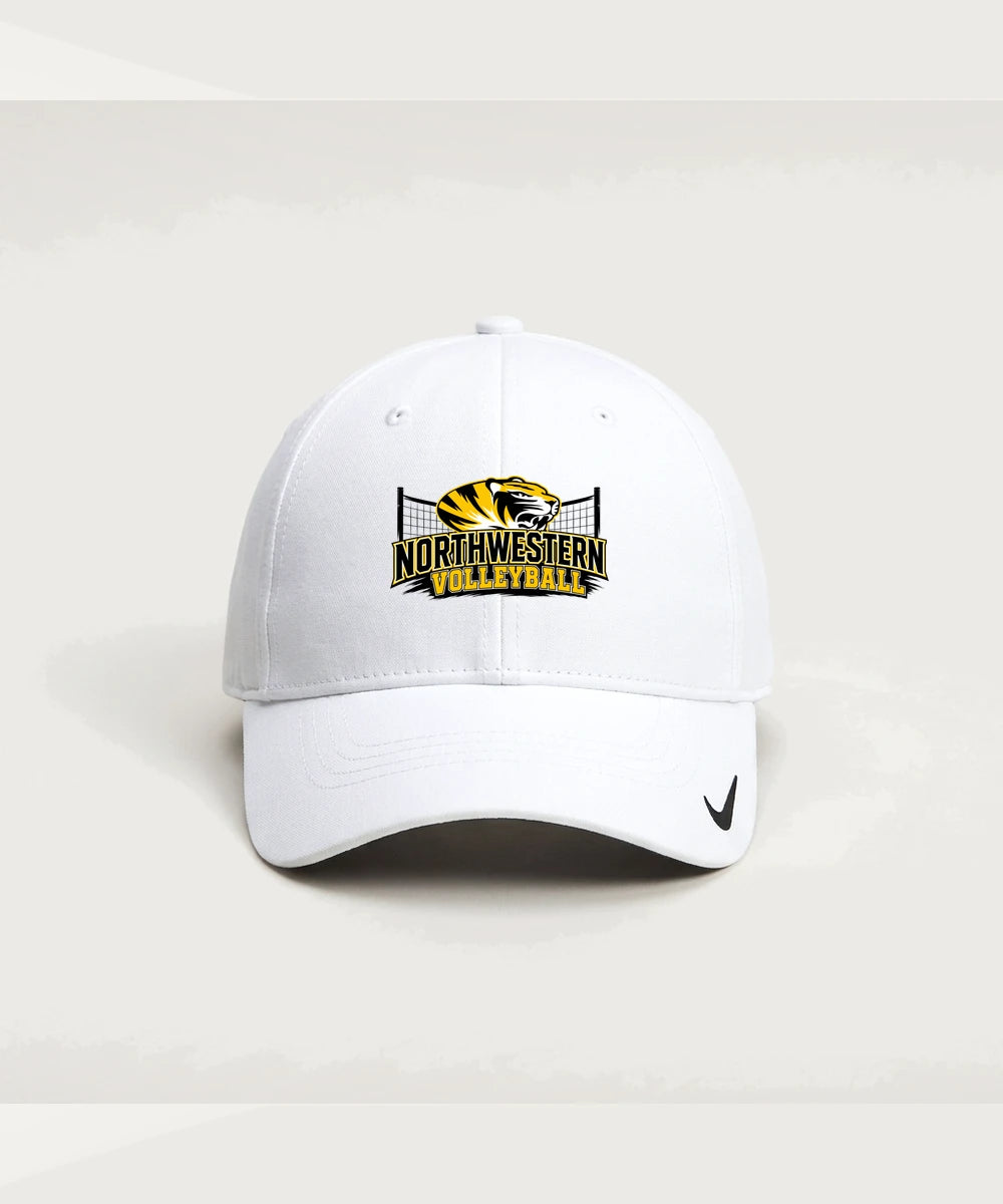 Northwestern Volleyball - White Nike Dri-FIT Legacy Cap NKFB6447