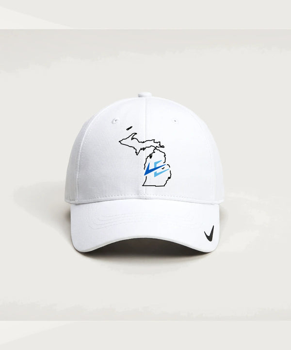 Leading Edge Michigan Team Store - White Nike Dri-FIT Legacy Cap NKFB6447
